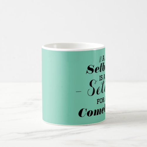 A Setback is A Setup Quote Vintage Typography Coffee Mug