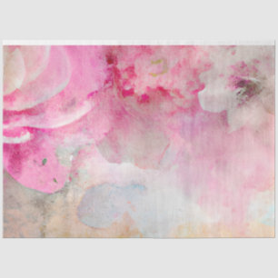 A Shabby Chic Floral Ephemera Design Series 8 Tissue Paper