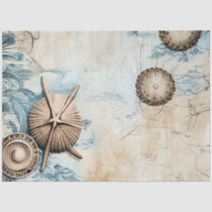A Shabby Chic Nautical Series Design 12 Tissue Paper