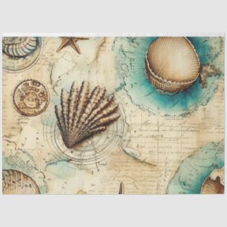 A Shabby Chic Nautical Series Design 4 Tissue Paper