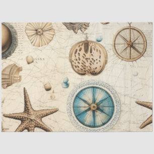 A Shabby Chic Nautical Series Design 5 Tissue Paper
