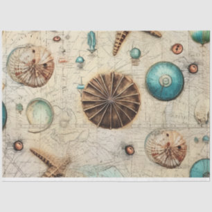 A Shabby Chic Nautical Series Design 7 Tissue Paper