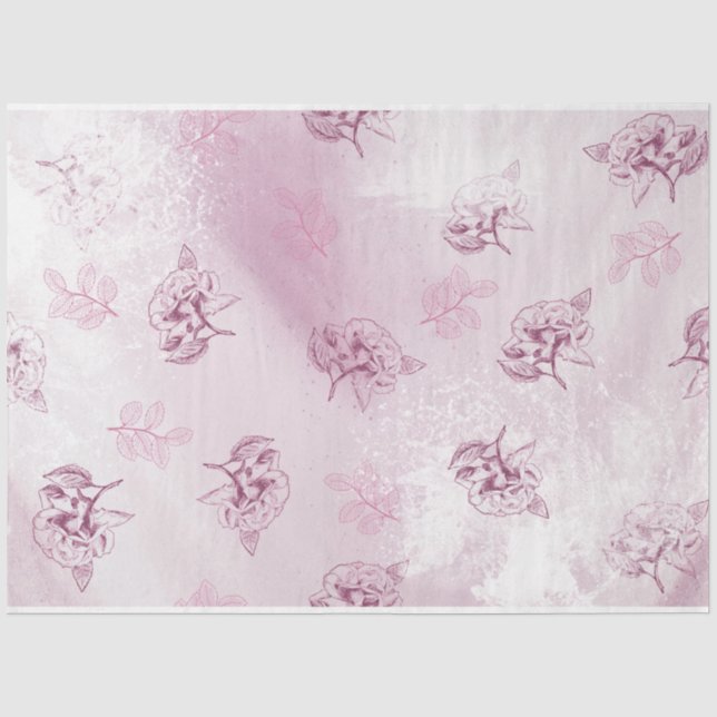 A Shabby Chic Series Design 38 Tissue Paper (Front)