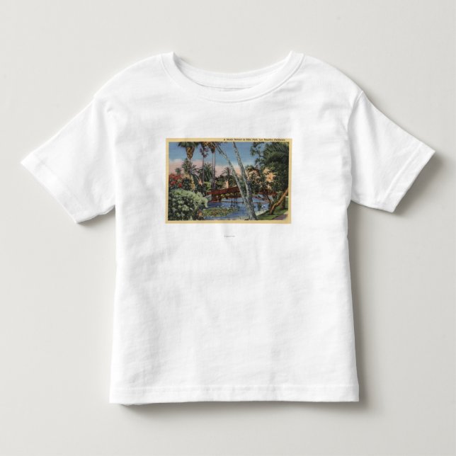 A Shady Retreat in Echo Park Toddler T-shirt (Front)