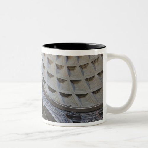 A shaft of light through the oculus in the Two_Tone coffee mug