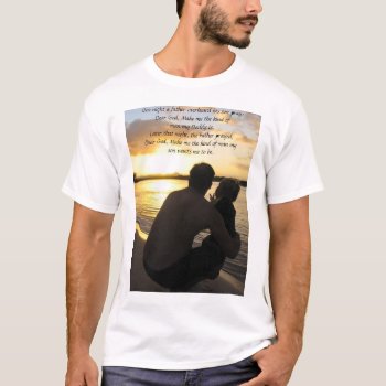 A Shared Prayer Father Son T-shirt by NotionsbyNique at Zazzle