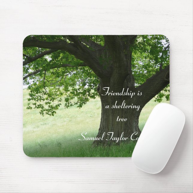 A Sheltering Tree-with Quote Mouse Pad (With Mouse)