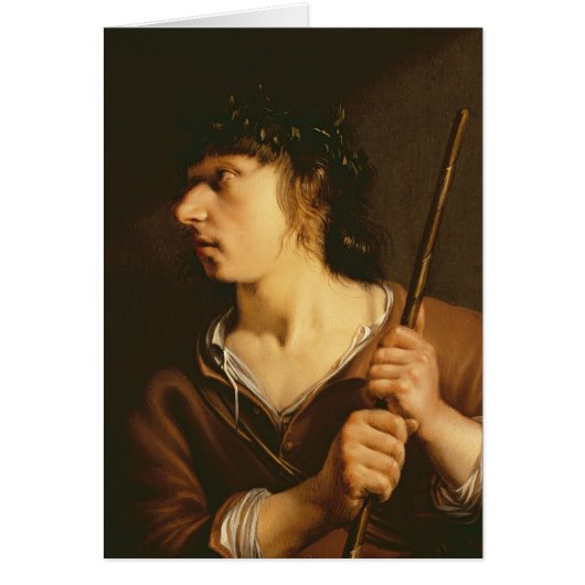 A Shepherd, 1635 Cards (Front)