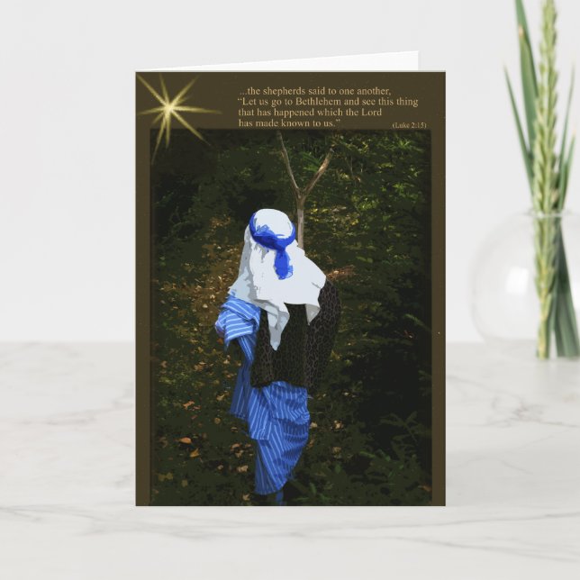 A Shepherd Hurrys Holiday Card (Front)