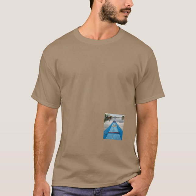 A Shikara ride in place to trave. T-Shirt (Front)