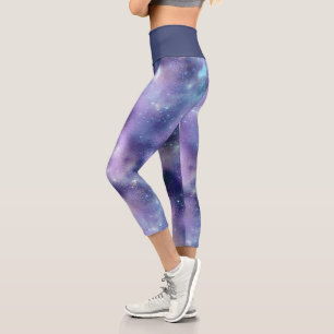 A Shimmering Galaxy Series Design 2   Capri Leggings