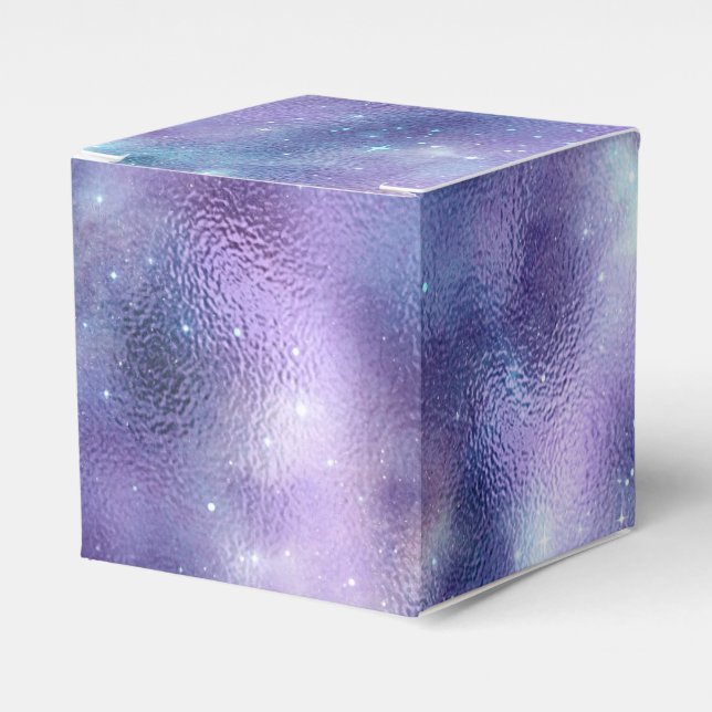 A Shimmering Galaxy Series Design 2   Favor Boxes (Front Side)