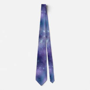 A Shimmering Galaxy Series Design 2  Neck Tie