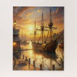 A Ship at the Docks Jigsaw Puzzle