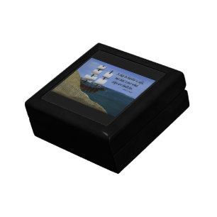 A Ship in Harbor is Safe Gift Box