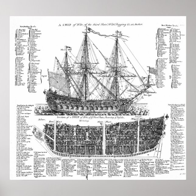 A Ship of War Poster (Front)