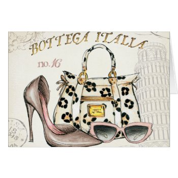 A Shoe  A Bag  And A Pair Of Glasses by wildapple at Zazzle