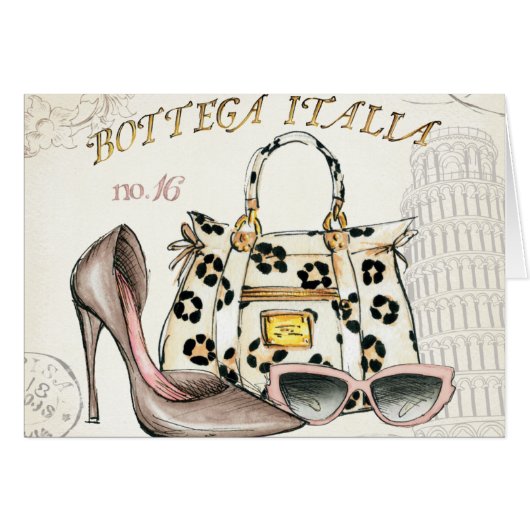 A Shoe, A Bag, and A Pair of Glasses (Front Horizontal)