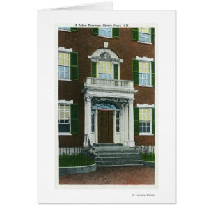 A Shreve Porch, Salem Doorway View