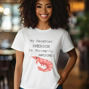 A Shrimp-ly Awesome Parent's  T-Shirt