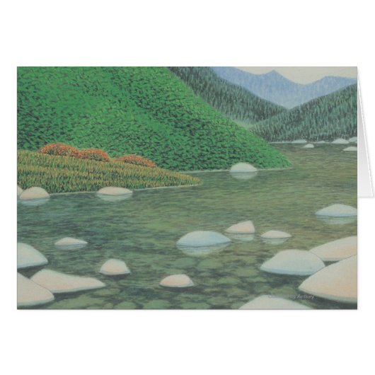 A Silent Corner in Moutains Cards (Front Horizontal)