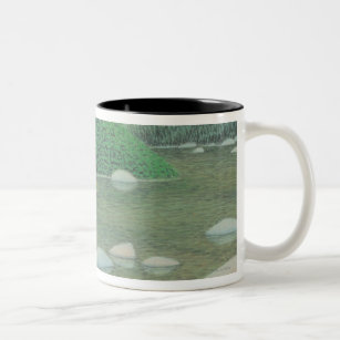 A Silent Corner in Moutains Two-Tone Coffee Mug