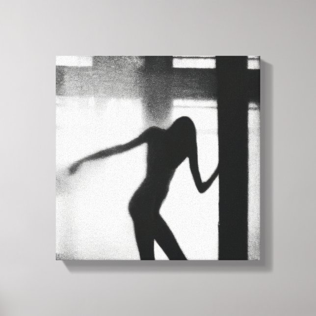 A Silent Scream Canvas Print (Front)