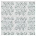 A silver drop splashes into a pool of white liquid fabric