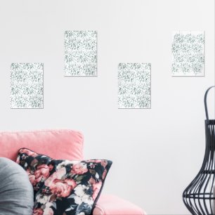 A silver drop splashes into a pool of white liquid wall art sets