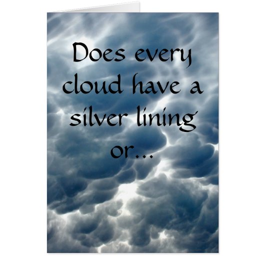 A Silver Lining Cards (Front)