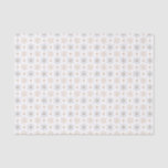 A Simple Geometric Line Art  Flowers Tissue Paper