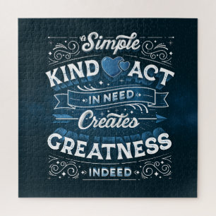 A Simple Kind Act Puzzle (20x20)