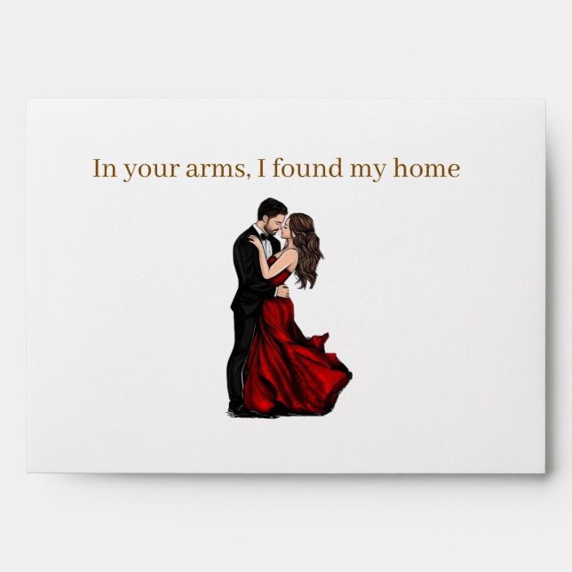 A simple message expressing the spirit of Valentin Envelope (Front)