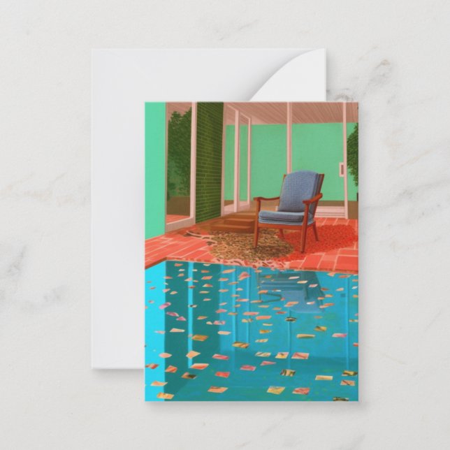 A simple modern note card (Front)