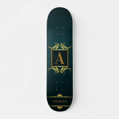 A simple personalized and one_of_a_kind custom skateboard