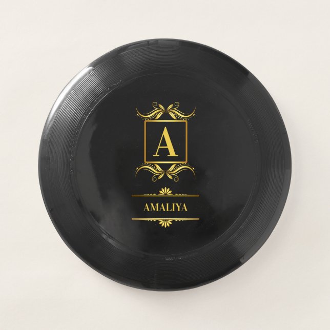 A simple, personalized, and one-of-a-kind custom - Wham-O frisbee (Front)