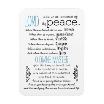 A Simple Prayer Magnet by paesaggi at Zazzle