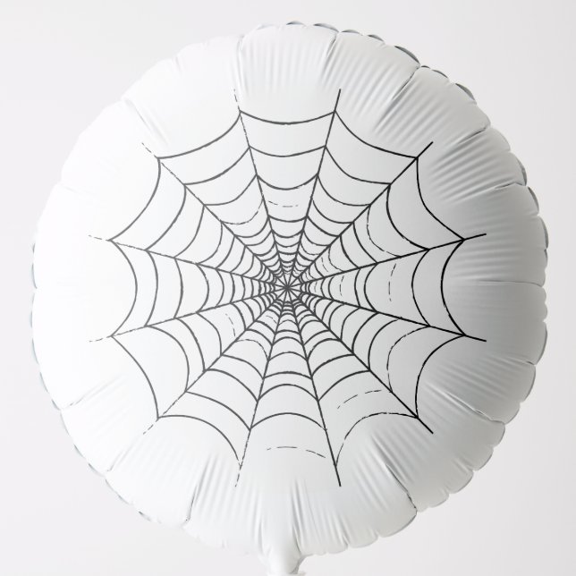 A Simple Spider's Web Balloon (Front)