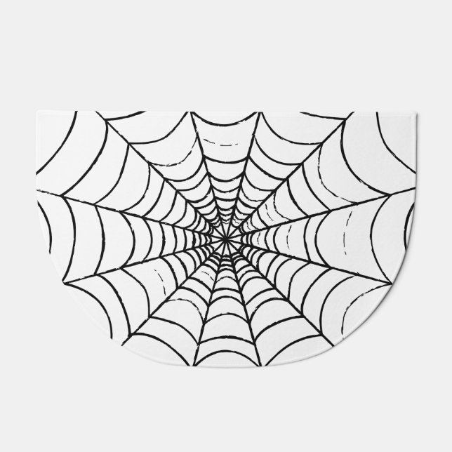 A Simple Spider's Web Doormat (Front)