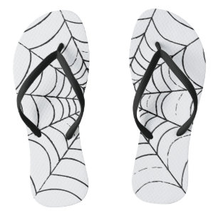 A Simple Spider's Web Flip Flops