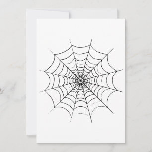 A Simple Spider's Web Invitation