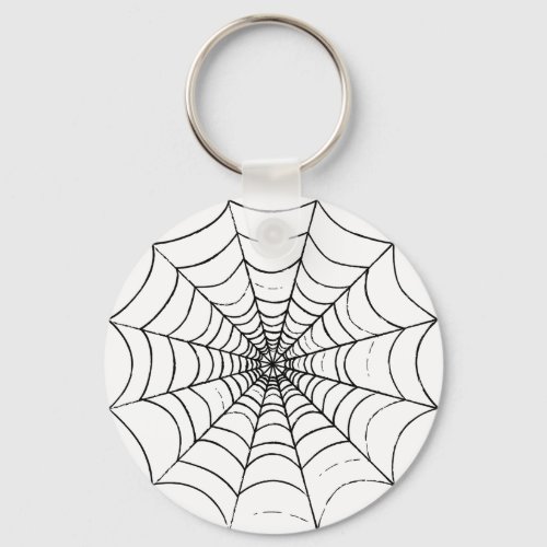 A Simple Spiders Web Keychain