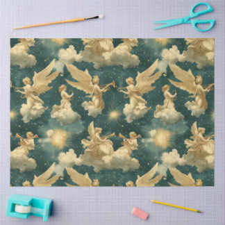 A Singing Angel Choir Series Design #16 Tissue Paper