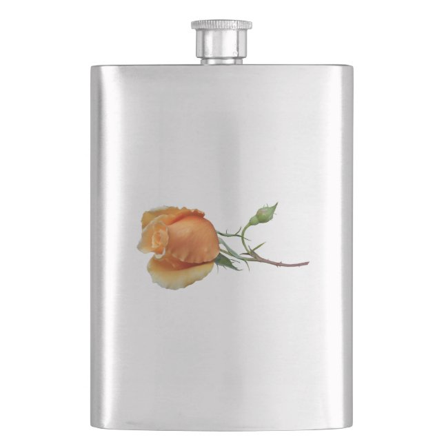 A single rose cutting       flask (Front)