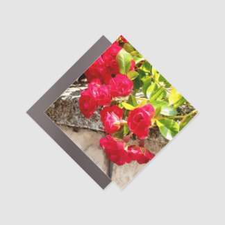 A single rose for a lifetime sentence car magnet