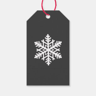 A Single Snowflake Gift Tags
