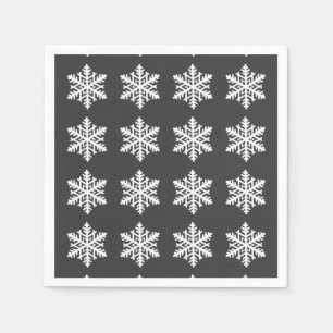 A Single Snowflake Napkins