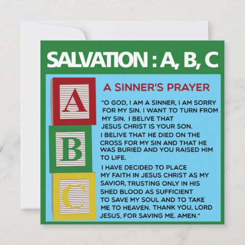 A Sinners Prayer 