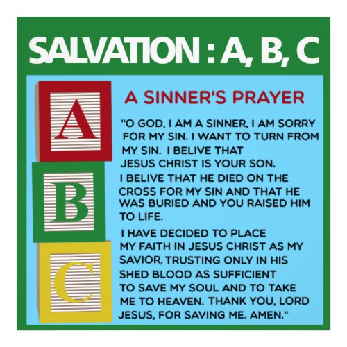 A Sinners Prayer  Photo Print