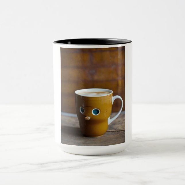 "A Sip of Serenity: The Art of Tea Cups" Mug (Center)